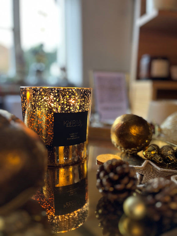 Solstice Luxury Gold Fragrance Candle